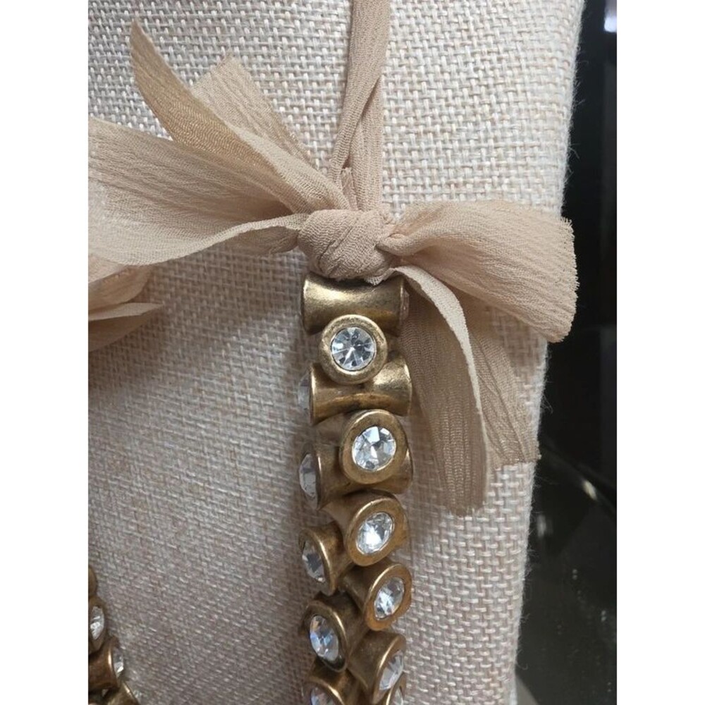 J.Crew Rhinestone Statement Necklace - Picture 3 of 5